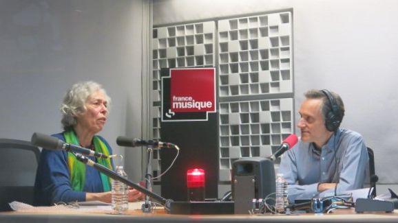 France Musique, studio 361... Élisabeth Brisson & Philippe Venturini