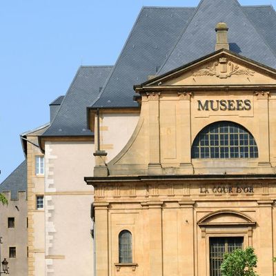 Façade du musée de La Cour d'Or, Metz