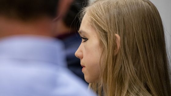 Naomi Seibt, le 28 février, à la CPAC 2020, une réunion politique organisée par les conservateurs américains. - AFP