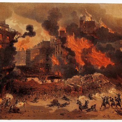 La Commune de Paris, incendie de la nuit du 24 mai 1871