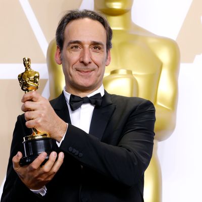 Alexandre Desplat (best Original Score) à la 90e cérémonie des Oscars en 2018 à Hollywood