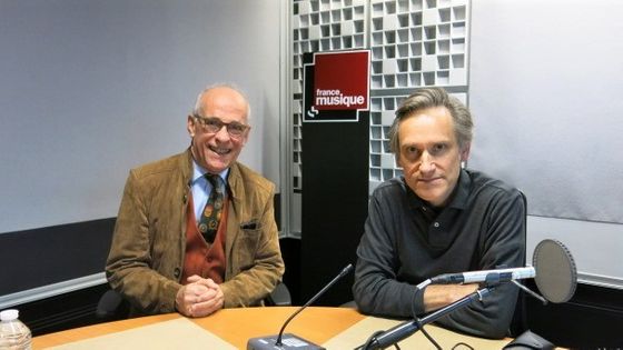 France Musique, studio 361... Jean-Michel Molkhou & Philippe Venturini (g. à d.) ©Radio France - Annick Haumier / RF