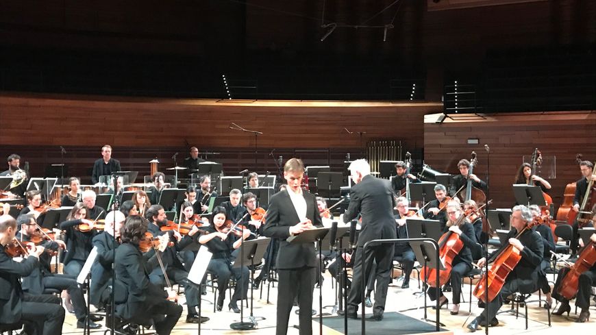 Ian Bostridge en répétition avec John Adams et l'Orchestre Philharmonique de Radio France ( vendredi 28/2/2020 - Auditorium de la Maison de la Radio)
