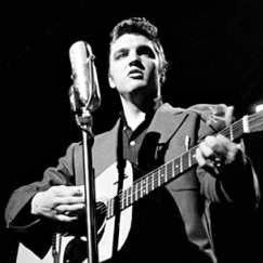 Elvis Presley, from "Love Me Tender movie" (1956)