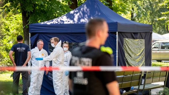 Assassinat en pleine rue d'un réfugié tchétchène à Berlin en août 2019 ©Maxppp - Christoph Soeder
