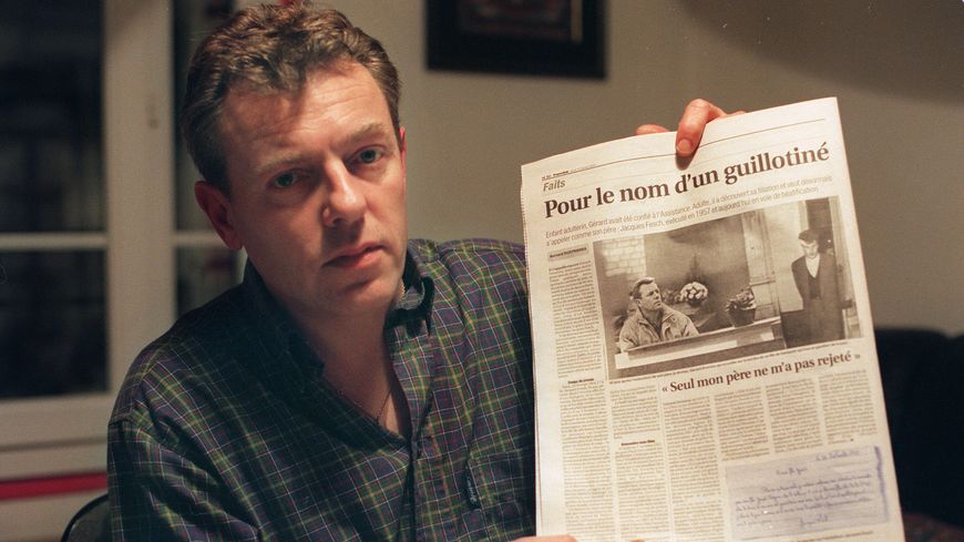 Le fils de Jacques Fesch, Gérard Fesch, avait mené un long combat judiciaire pour être autorisé à porter le nom de son père, ici le 10 février 2000