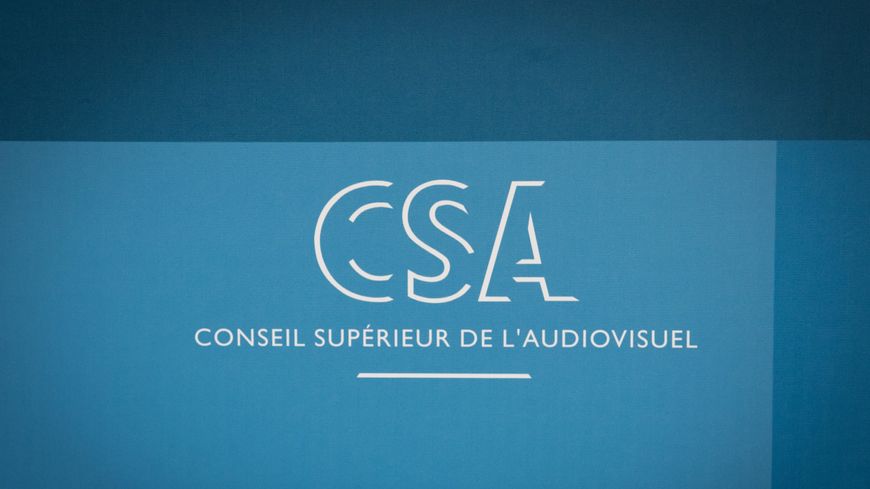 Le logo du Conseil supérieur de l'audiovisuel (CSA).
