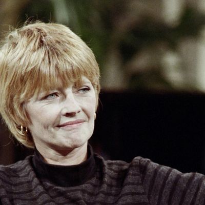Portrait de la dessinatrice Claire Bretécher