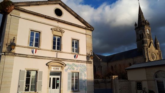 La mairie de Beire-le-Châtel emploie cinq salariés. ©Radio France - Yann Gallic