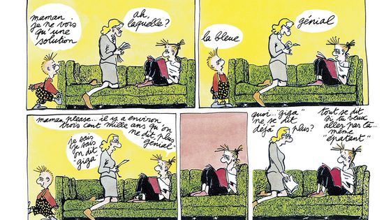 Agrippine de Claire Bretécher - ©Dargaud