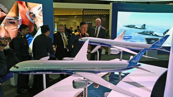 Salon de l'aéronautique de Singapour ©AFP - ROSLAN RAHMAN / AFP