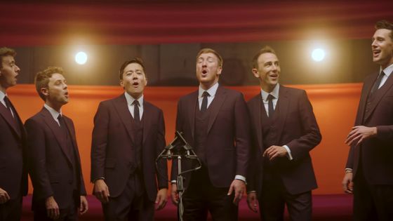 The King's Singers - Image extraite du clip vidéo "If I can help somebody"