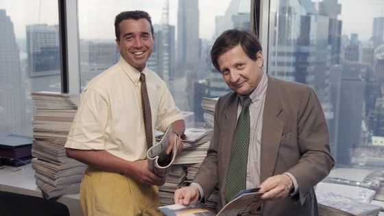 Arnaud Lagardère à New York en juin 1997 ©Getty - Yann Gamblin/Paris Match