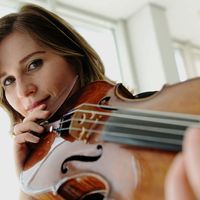 La violoniste géorgienne Lisa Batiashvili photographiée à Berlin en 2016