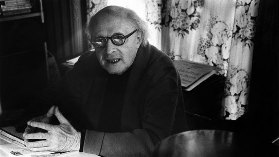 Portrait du pianiste Jean Wiener (1896-1982) à Paris en 1979 ©AFP - Michele Brabo/Leemage