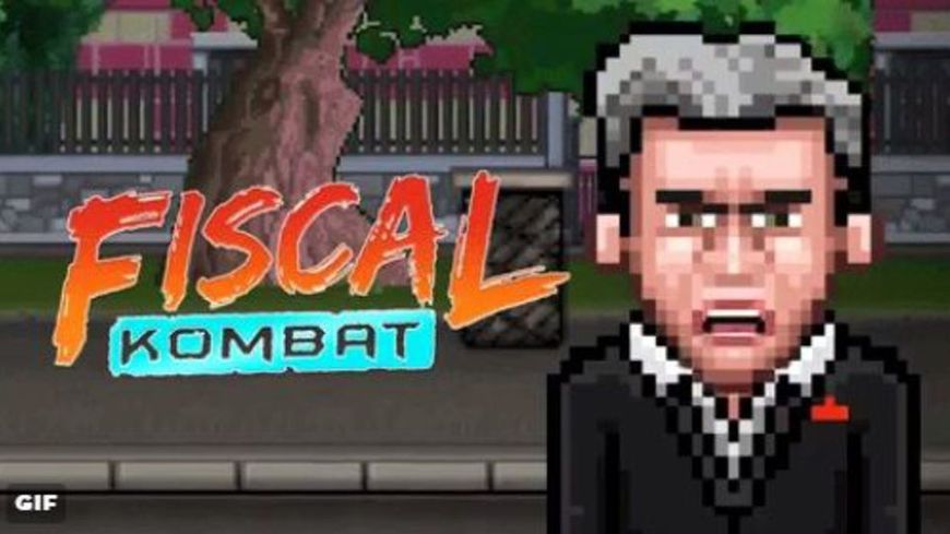 Fiscal Kombat, le jeu vidéo qui met en scène Jean-Luc Mélenchon face à ses adversaires politiques.