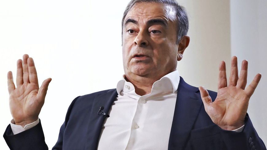 Carlos le 10 janvier 2020 lors d’une interview à Beyrouth avec un média japonais