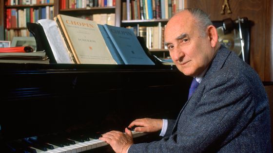 Nikita Magaloff en 1986 ©Getty - Jean Pimentel/Kipa/Sygma