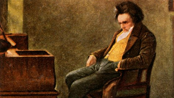 Portrait de Ludwig van Beethoven ©Getty - Print Collector / Hulton Archive