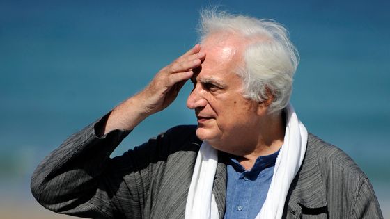 Portrait de Bertrand Tavernier au San Sebastian Film Festival, en 2013 ©AFP - Rafa Rivas