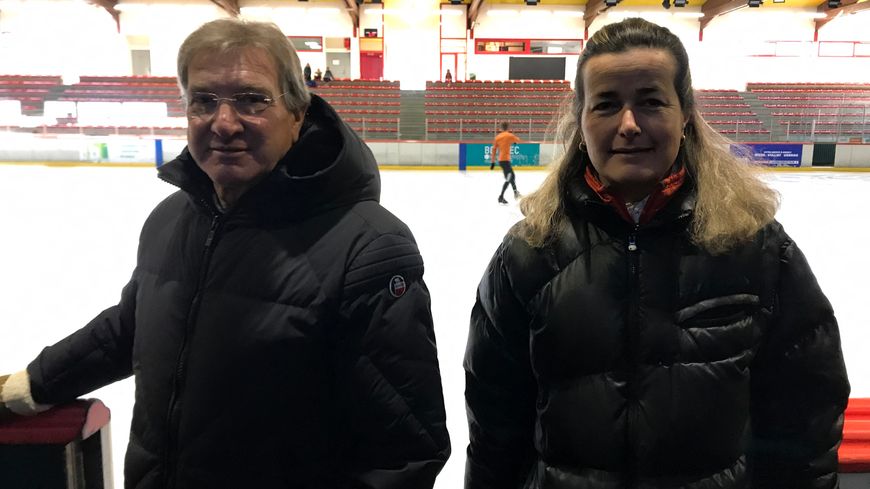 Didier Lucine et Sophie Golaz, deux des entraîneurs du club d'Annecy : ils se disent soulagés que ces scandales aient éclaté au grand jour