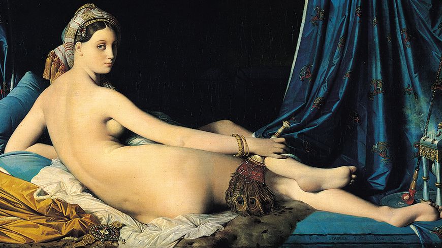 La Grande Odalisque, Jean Auguste Dominique Ingres, 1814