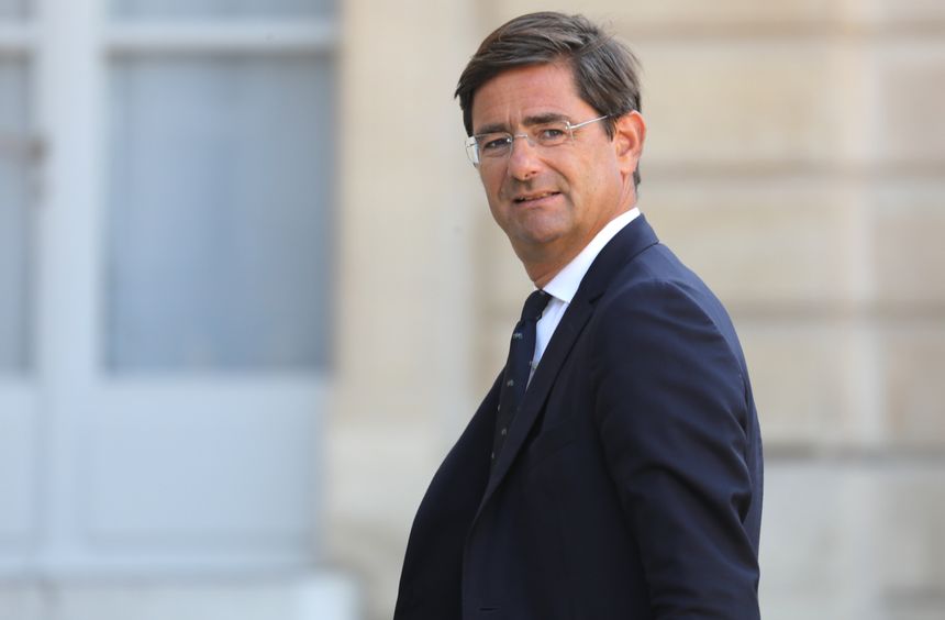 Nicolas Dufourcq, le directeur général de Bpifrance, à l'Elysée en septembre 2019.
