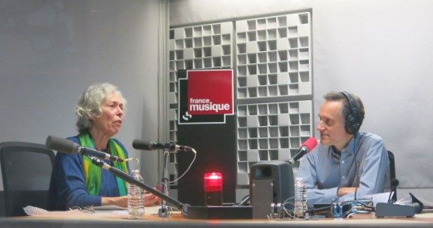 France Musique, studio 361... Élisabeth Brisson & Philippe Venturini