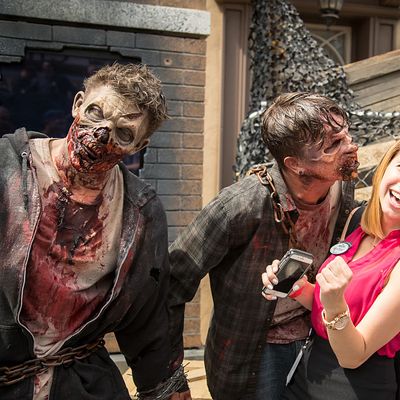 'Don't Open, Dead Inside' Dead Inside," lancement presse de la série Walking Dead, Universal City, Californie, juin 2016