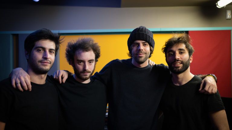 Le groupe de trip-hop Pléthore, fondé en 2016 par Louis Faloci.