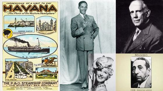 P&O Steamship Company/Joseito Fernandez/ Grace Moore/ Eduardo Sanchez de Fuentes/ LP Orestes Lopez