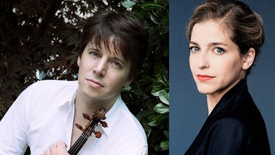 Joshua Bell et Karina Canellakis - (1) Mathias Bothor / (2) Lisa Marie Mazzucco