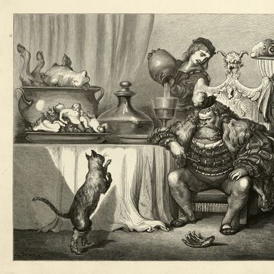 Illustration de Gustave Doré pour les Contes de Charles Perrault (1862)