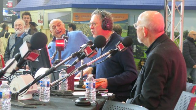57e Salon de l'Agriculture : Avec Pierre Bonte, Benoît Duteurtre & Jean-François Kahn.
