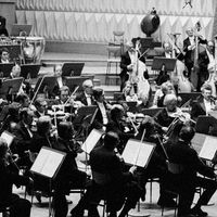 L'Orchestre National de l'ORTF dirigé par Manuel Rosenthal