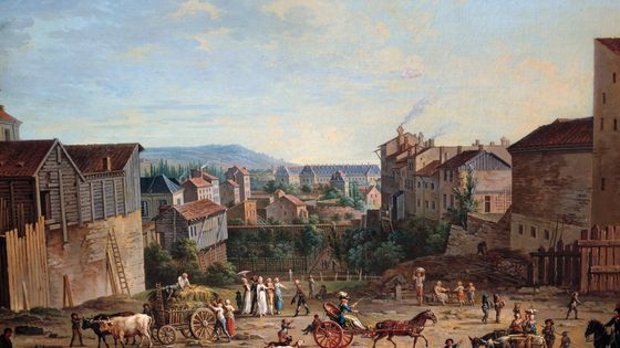 Le bastion des Michottes à Nancy - Jean-Baptiste Claudot (1733-1805) ©Getty - Leemage/Corbis