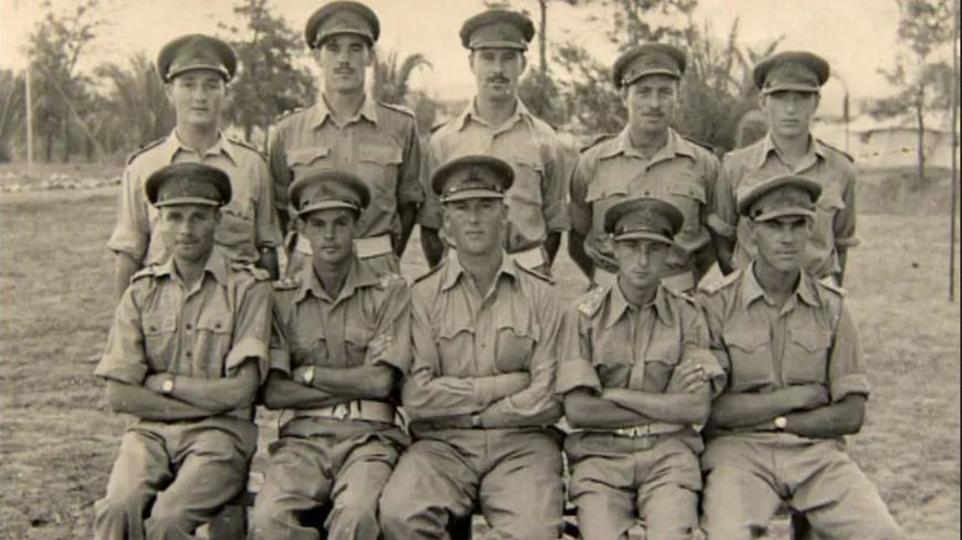 Anthony Clarke et son corps d'armée, en 1943