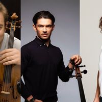 Renaud Capuçon, violon (photo by François Damigny) / Gautier Capuçon, violoncelle / Frank Braley, piano © Warner Classics Records