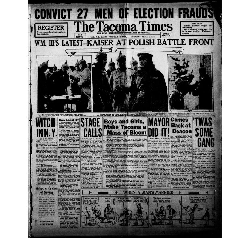 Archives journaux américains. Library of congress