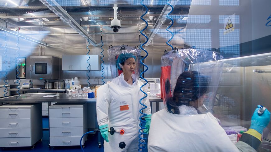 Le laboratoire P4 de Wuhan, en Chine, en 2017. Dans ce centre, comme dans la trentaine d'équivalents connus dans le monde, on manipule les souches pathogènes les plus redoutables.