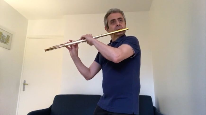 Michel Moragues , flûte solo de l’Orchestre National de France