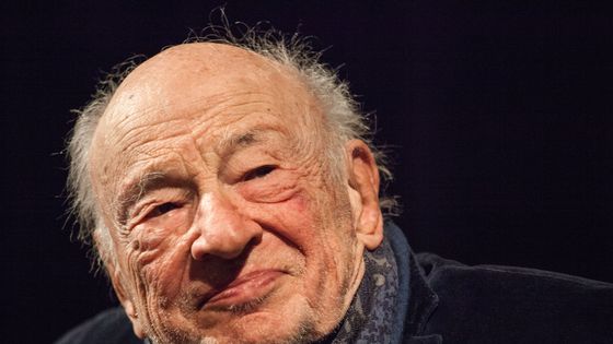 Edgar Morin, sociologue, médiologue et philosophe en conférence à Montauban le 7 février 2020. ©AFP - Patricia Huchot-Boissier / Hans Lucas