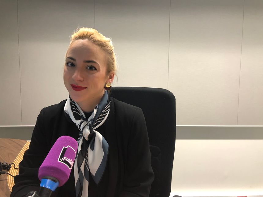 Léa Broquerie, porte-parole de Prenons la Une