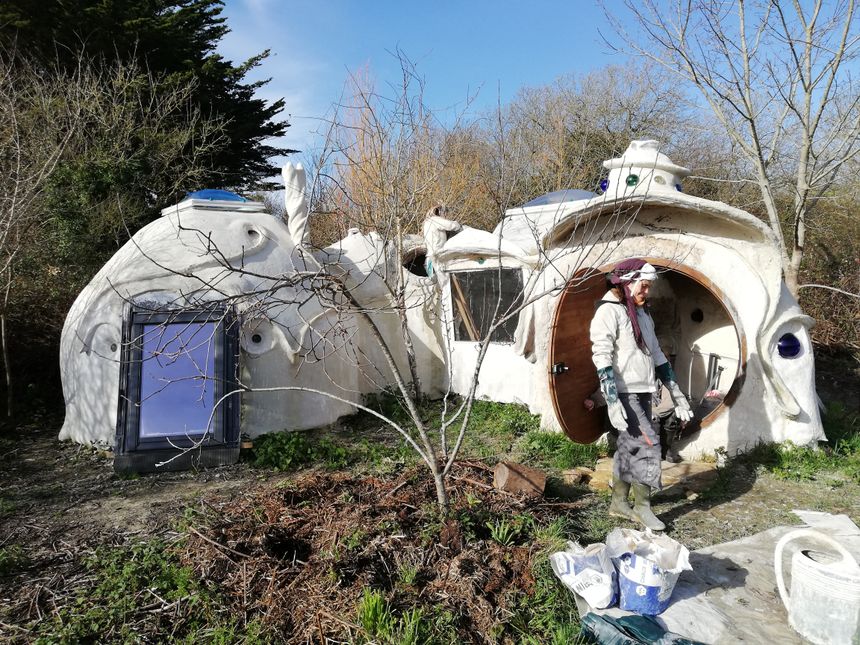 Chantier de construction de la "kerterre"