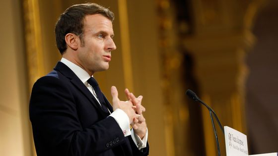 Le président Emmanuel Macron ©Getty - Antoine Gyori - Corbis