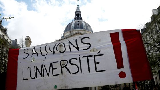 Déjà en 2018, les universités connaissent un mouvement de contestation du fait de l'introduction de la sélection à l'Université ©AFP