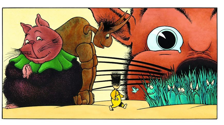 "Mouha" Illustration originale (p38)