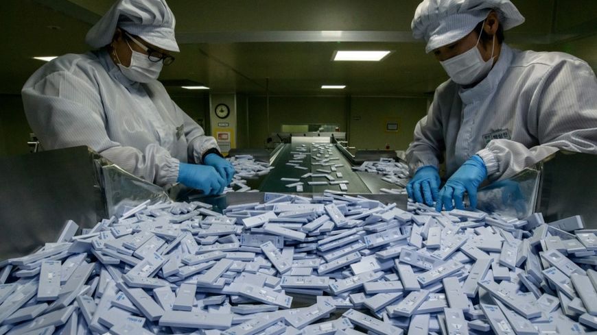En Corée, comme ici à Cheongju, le traçage numérique s'est accompagné d'une campagne de dépistage massive