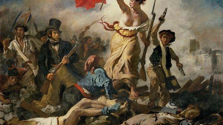 La Liberté guidant le peuple, 1830