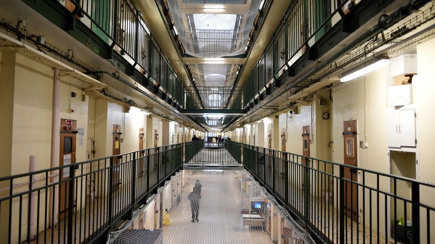 Vue intérieure de la prison de Fresnes